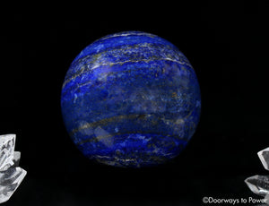 Lapis Lazuli Golden Pyrite Crystal Sphere