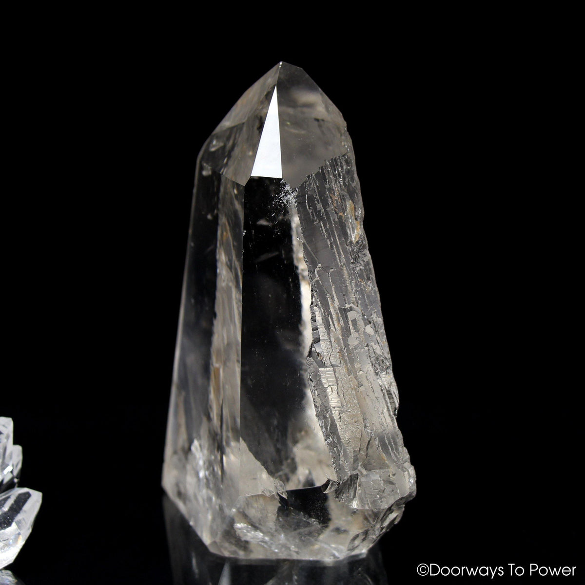 Lemurian Quartz Crystal 'Light Language Royalty' 9D Energy Gateway