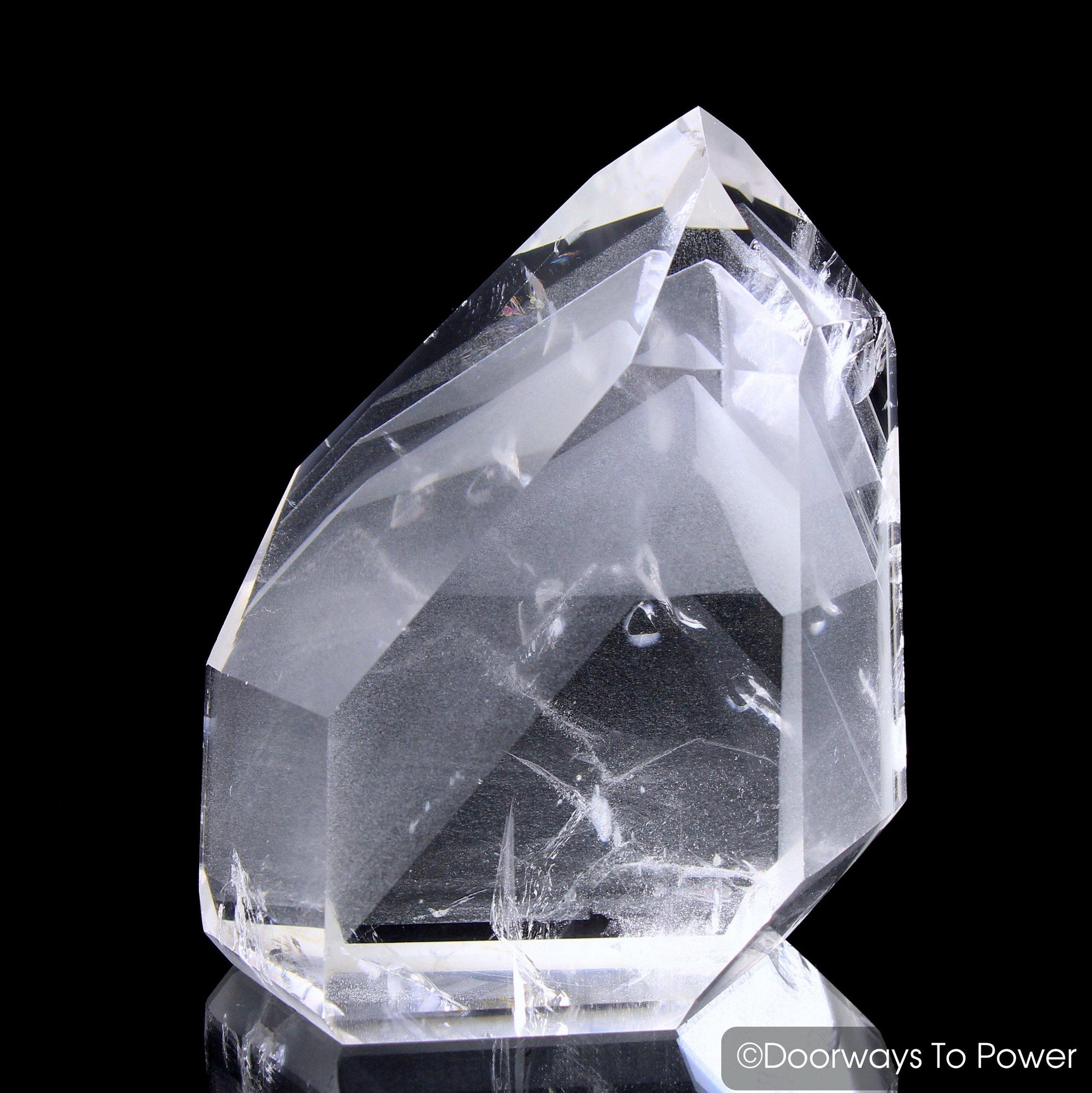 John of God Crystal Phantom Quartz Point