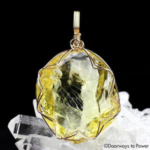 Solaris Andara Crystal Pendant  'Cosmic Compass'