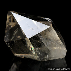 John of God Citrine Quartz Paperweight Grounding Crystal