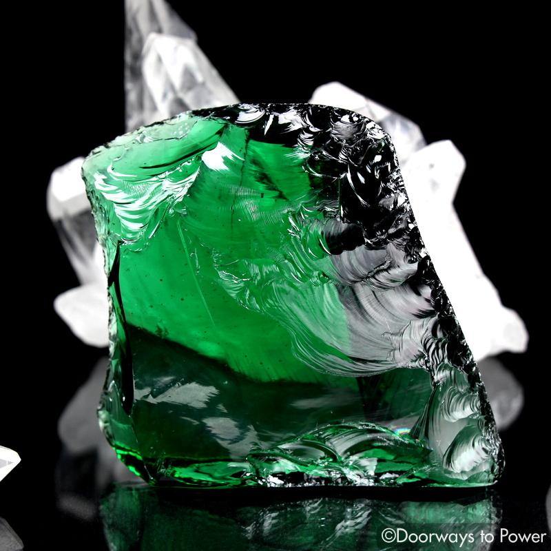 Emerald Green Thoth the Atlantean Andara Crystal 'Master of Mysteries'