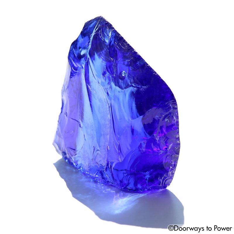 Majestic Elestial Starlight Sapphire Andara Crystal \ OverSoul \ Sixth Density Light