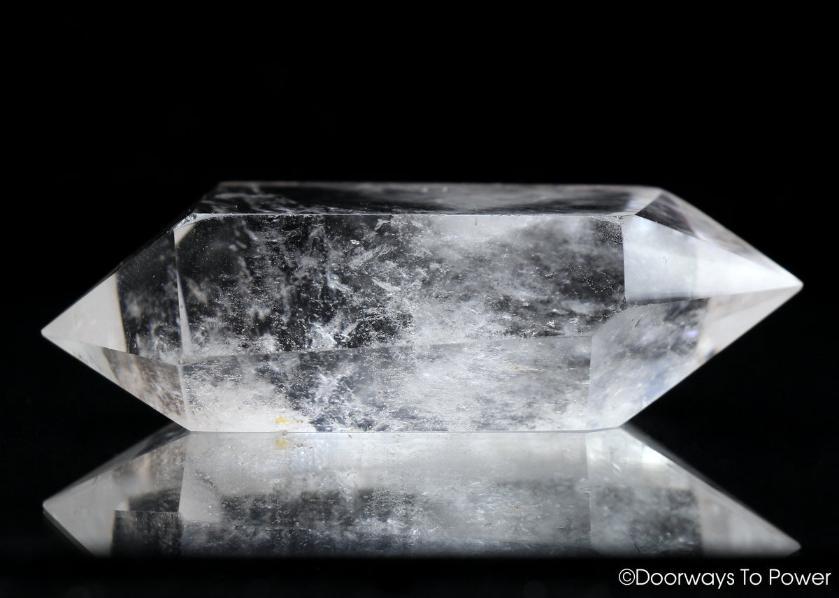 John of God Crystal Double Terminated Manifest Spirit Isis Casa Crystal