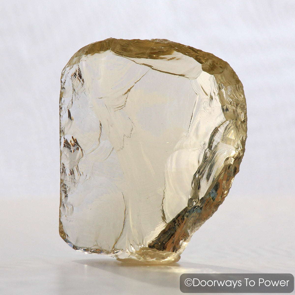 Celestial Gold Monatomic Andara Crystal Altar Stone 'Light of Heaven'