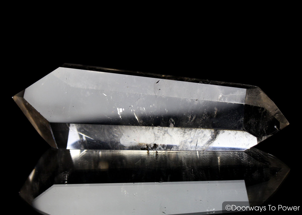 John of God Quartz Crystal Wand 