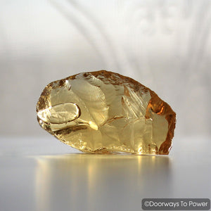 Lemurian Amber Monatomic Andara Crystal Authentic Lady Nellie