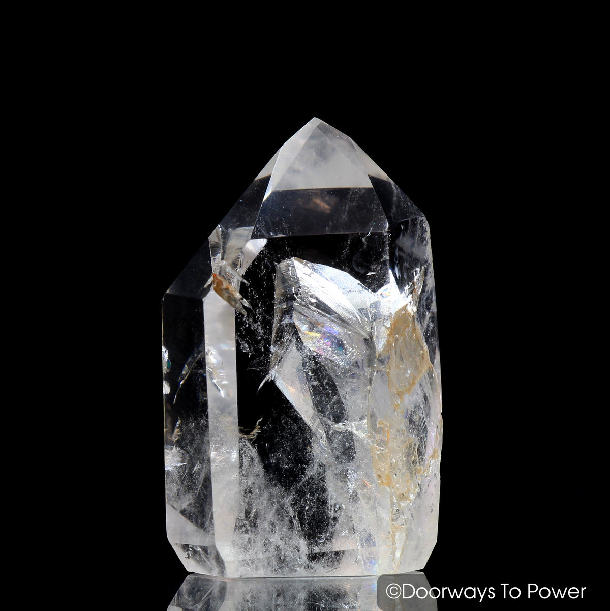 John of God Blessed Manifestation Quartz Dow Casa Crystal Point
