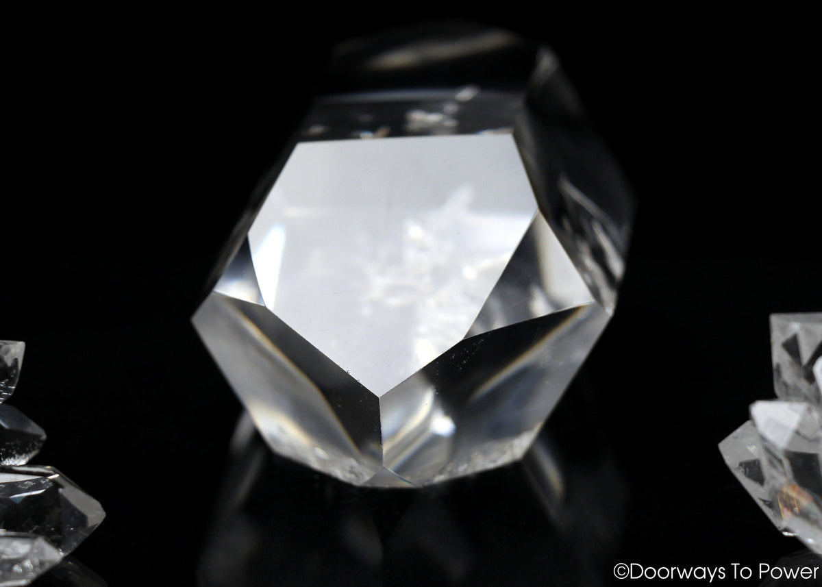 John of God Quartz Double Terminated Double Dow Crystal 