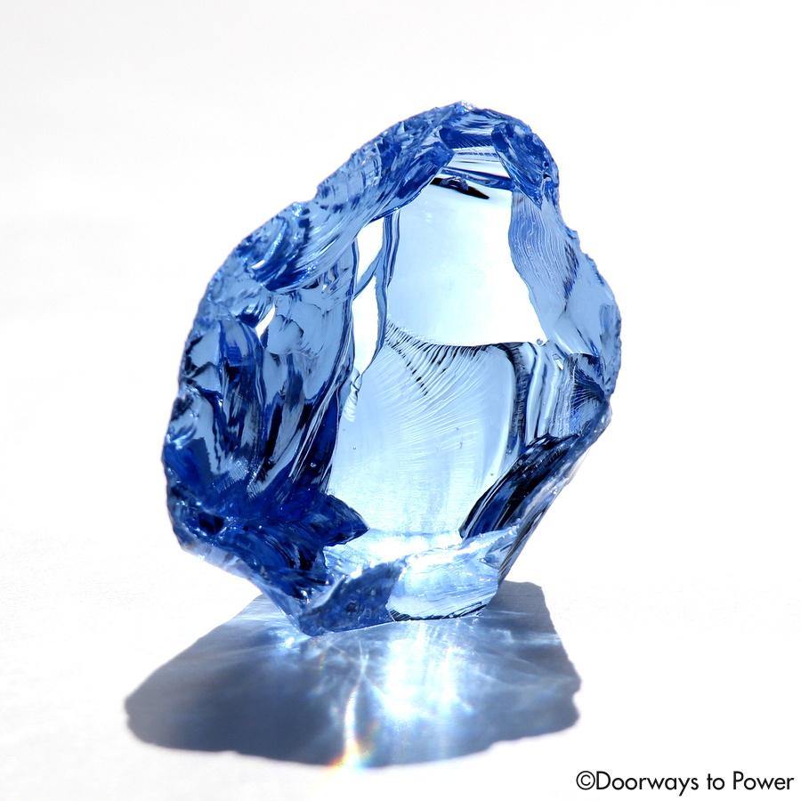 Lady Nellie Blue Monatomic Andara Crystal Gem 'Blue Flame'