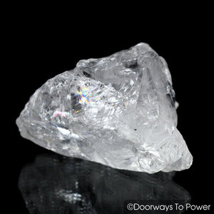 Satyaloka Azeztulite Twin Crystal Synergy 12 Stone w/ Record Keeper + Rainbows