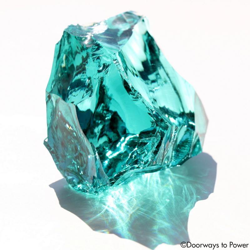 Cyan Angeles Monatomic Andara Crystal 'Celestial Messenger'