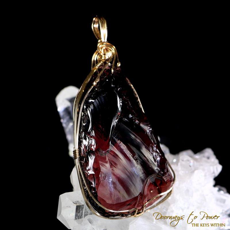 Power of Kings Andara Crystal Pendant 14k