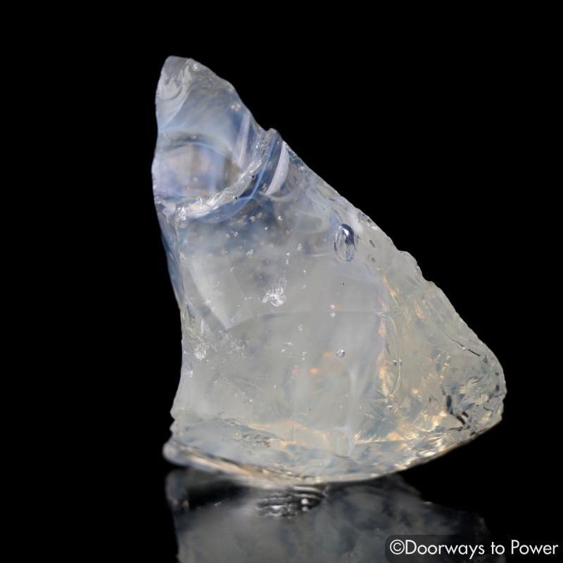 Gem Bi color Angel Aura Opal & Cosmic Ice Andara Crystal '144 Beacon'