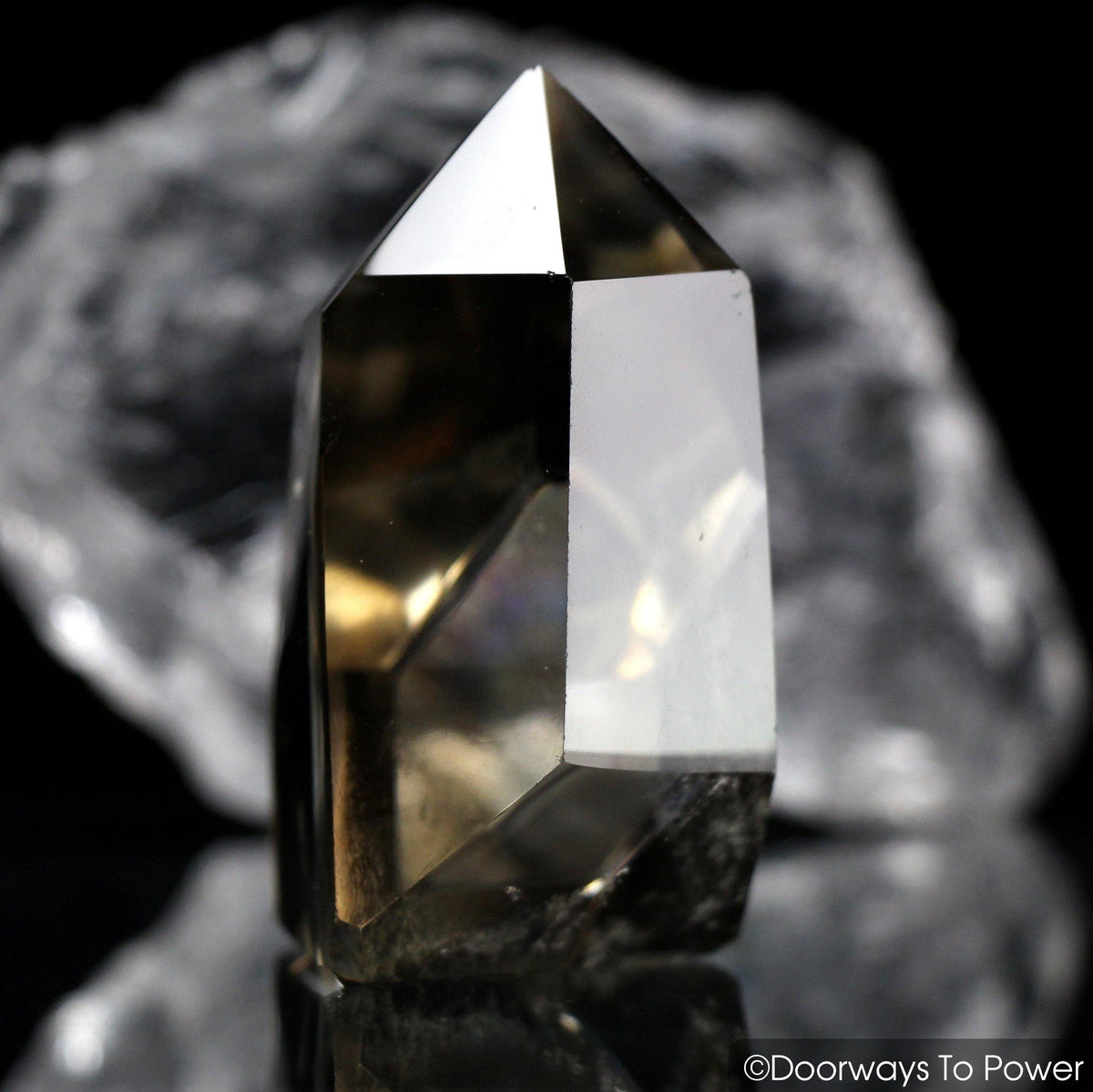 John of God Crystal Smoky Quartz Phantoms Casa Crystal
