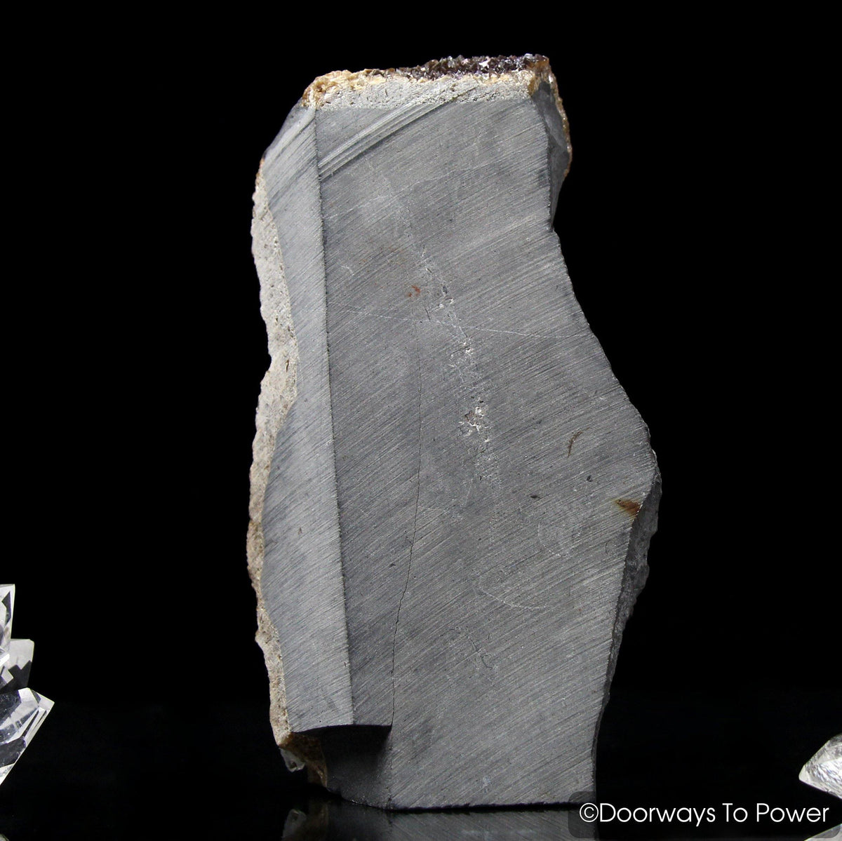 Dog Tooth Calcite on Iridescent Calcite Altar Stone 'Energy Amplifier' Rare