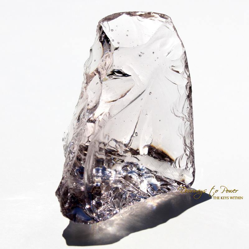 Arcturian Starseed Pink Andara Crystal 'Quantum Light Pod' 9D