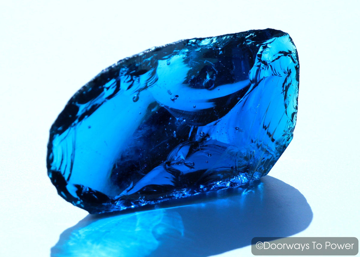 Electric Blue Atlantean Monatomic Andara Crystal 'Pleiadian Emissaries of the Light'