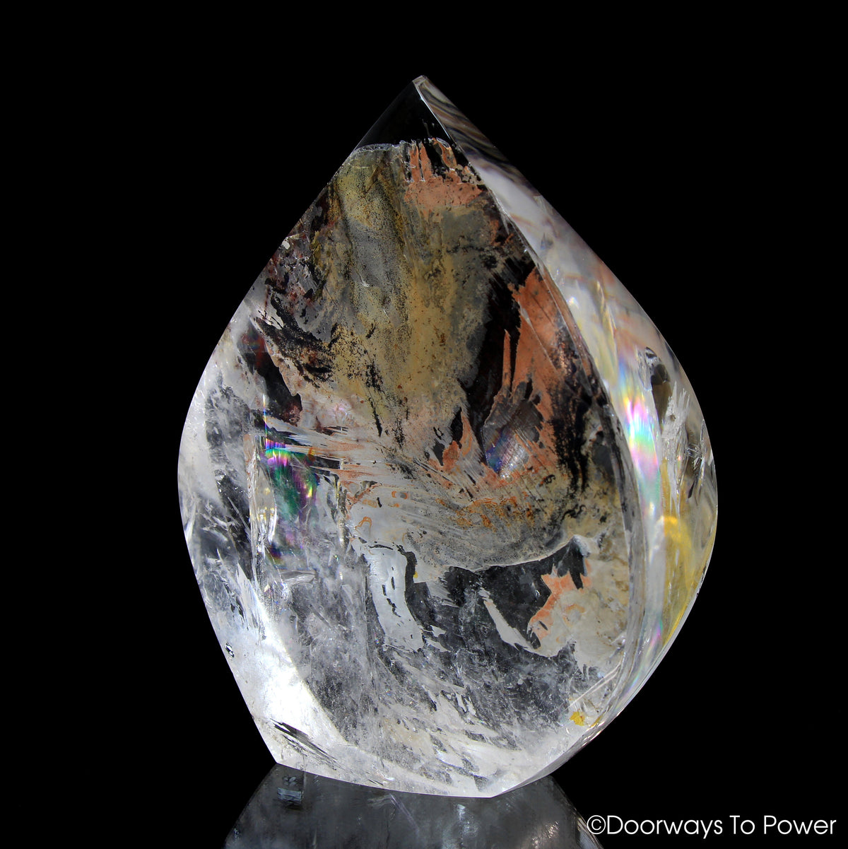 John of God Casa Crystal Sculpture 'Spiritual Alchemist'  Rare