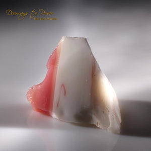 HGW Pink & White Bi Color Andara Crystal