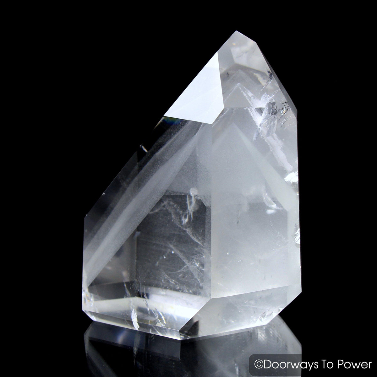 John of God Crystal Phantom Quartz Point & Manifest Spirit 'Shinning Light'