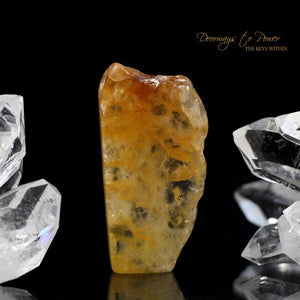 Himalaya Gold Azeztulite Crystal