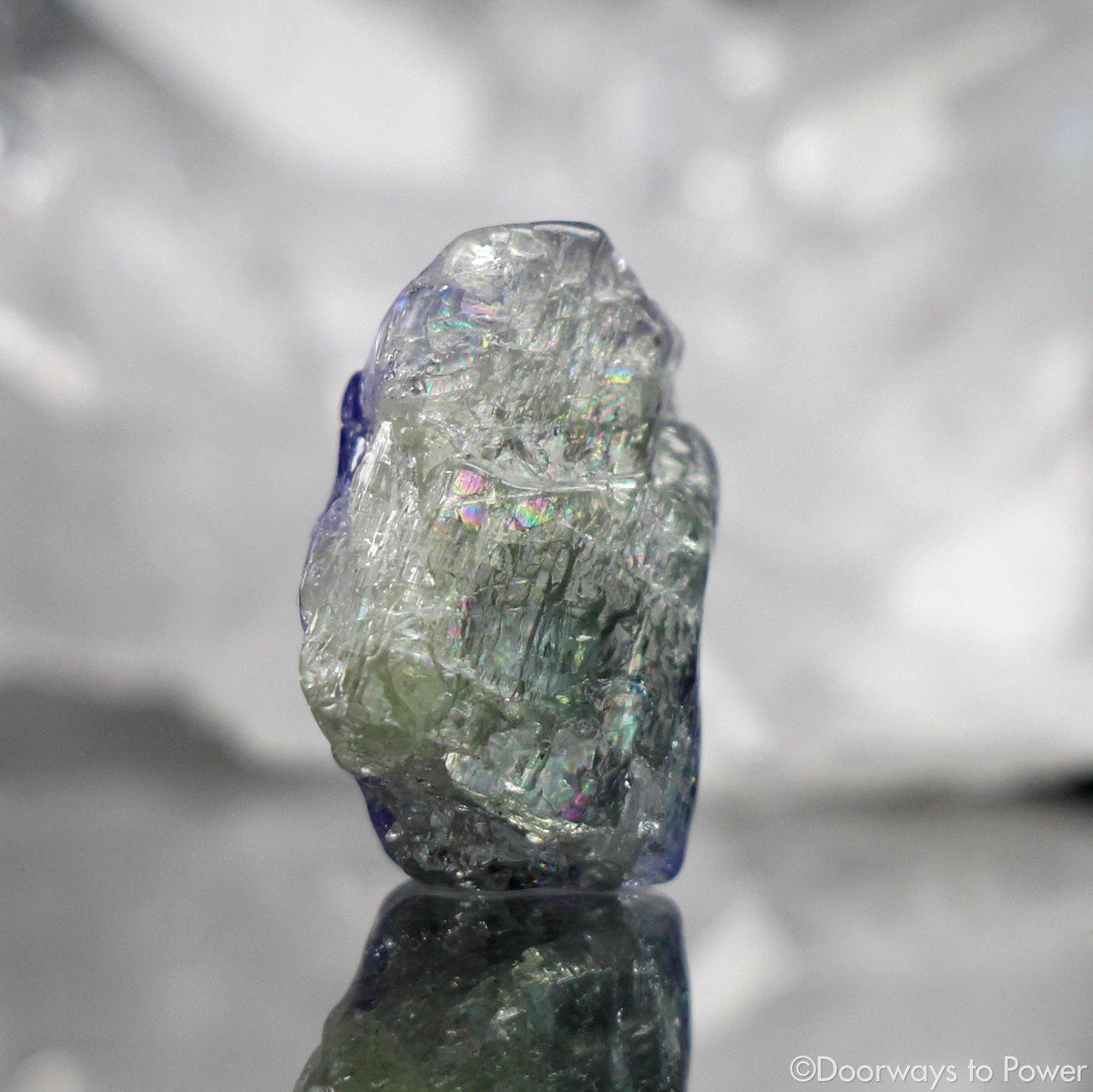 Tanzanite Crystal with Rainbows A+++