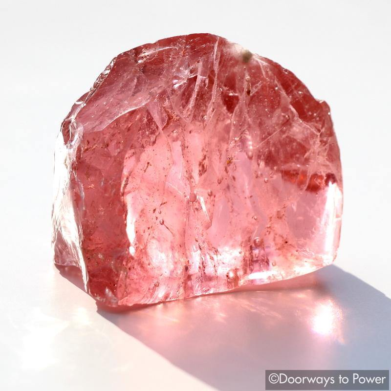 HGW Pink Andara Temple Crystal 'Heart of God Within'
