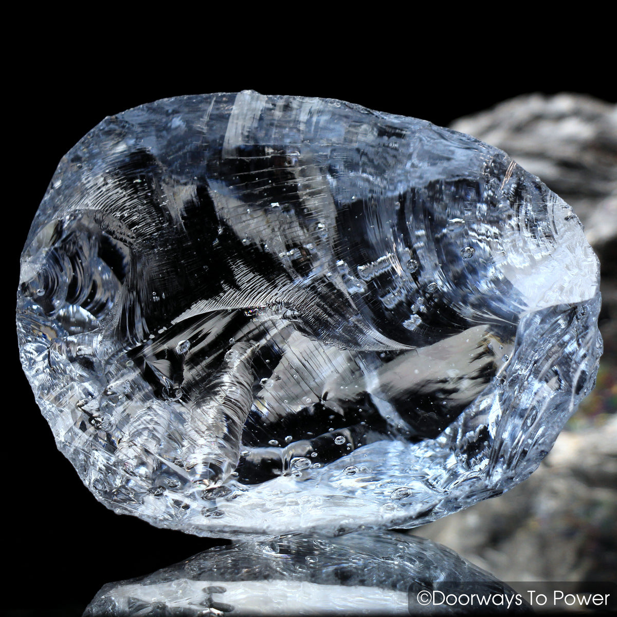 Original Lady Nellie Blue Monatomic Andara Crystal 'Blue Pearl'