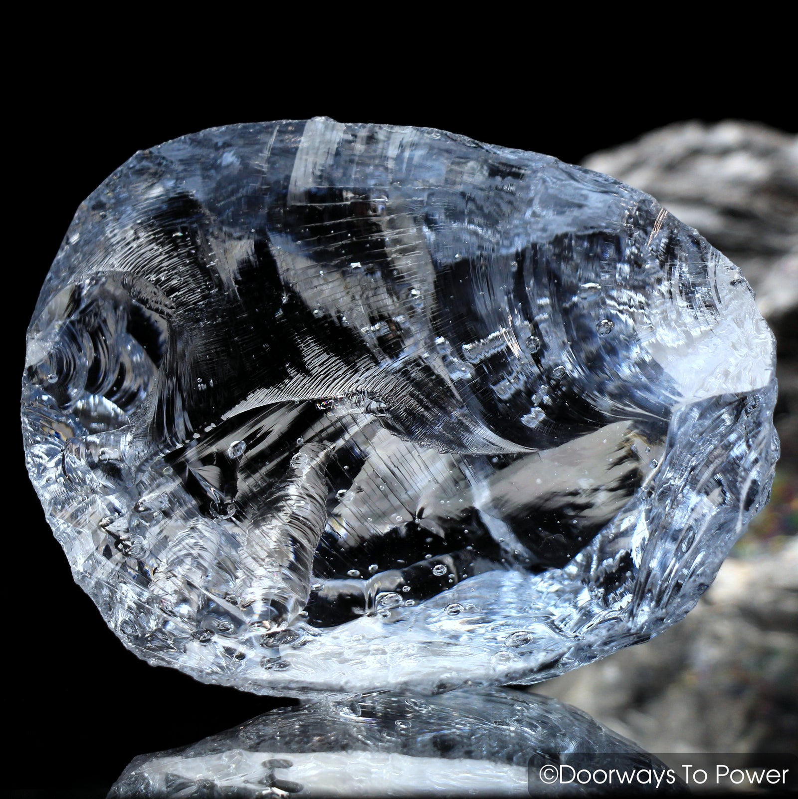 Original Lady Nellie Blue Monatomic Andara Crystal 'Blue Pearl'