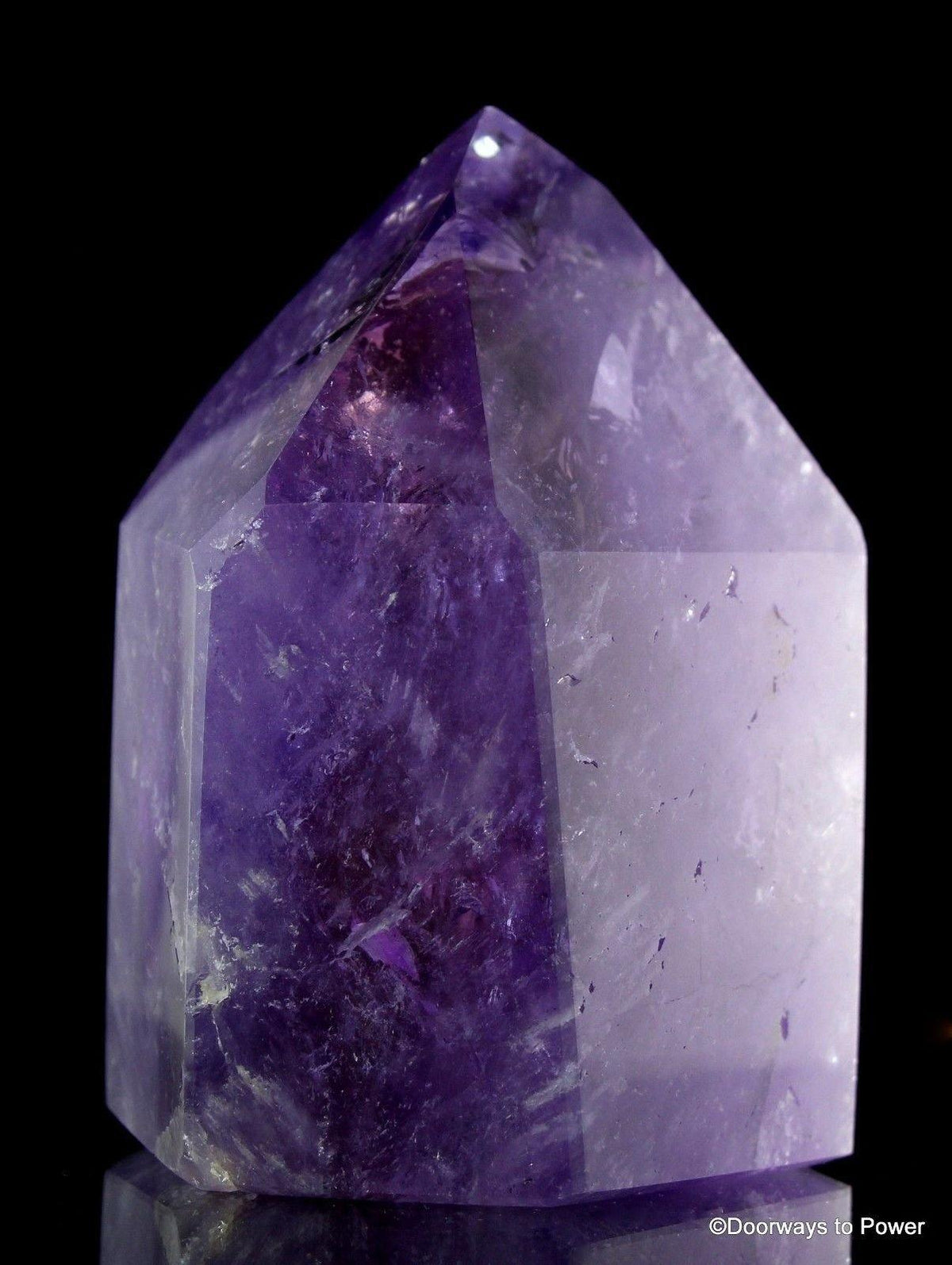 Amethyst Master Dow John of God Crystal Point Brazil