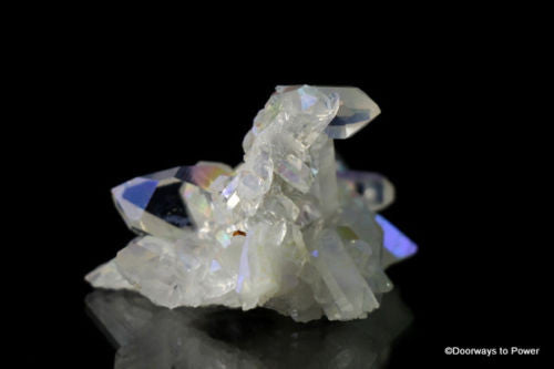 Angel Aura Quartz Record Keeper Crystal Cluster