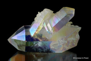 Angel Aura Quartz Record Keeper Crystal