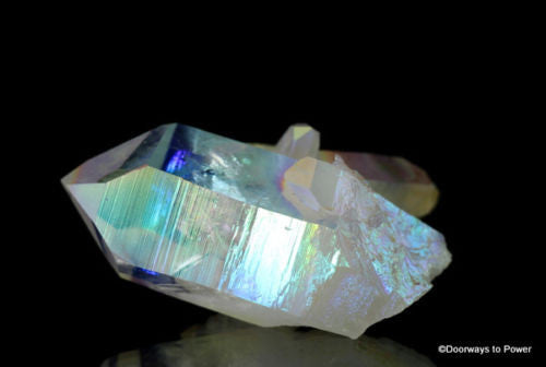 Angel Aura Quartz Record Keeper Crystal