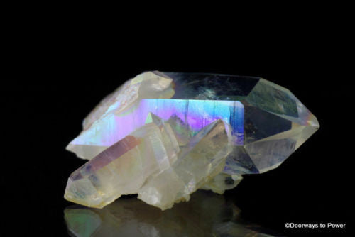 Angel Aura Quartz Record Keeper Crystal