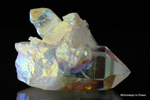 Angel Aura Quartz Record Keeper Crystal