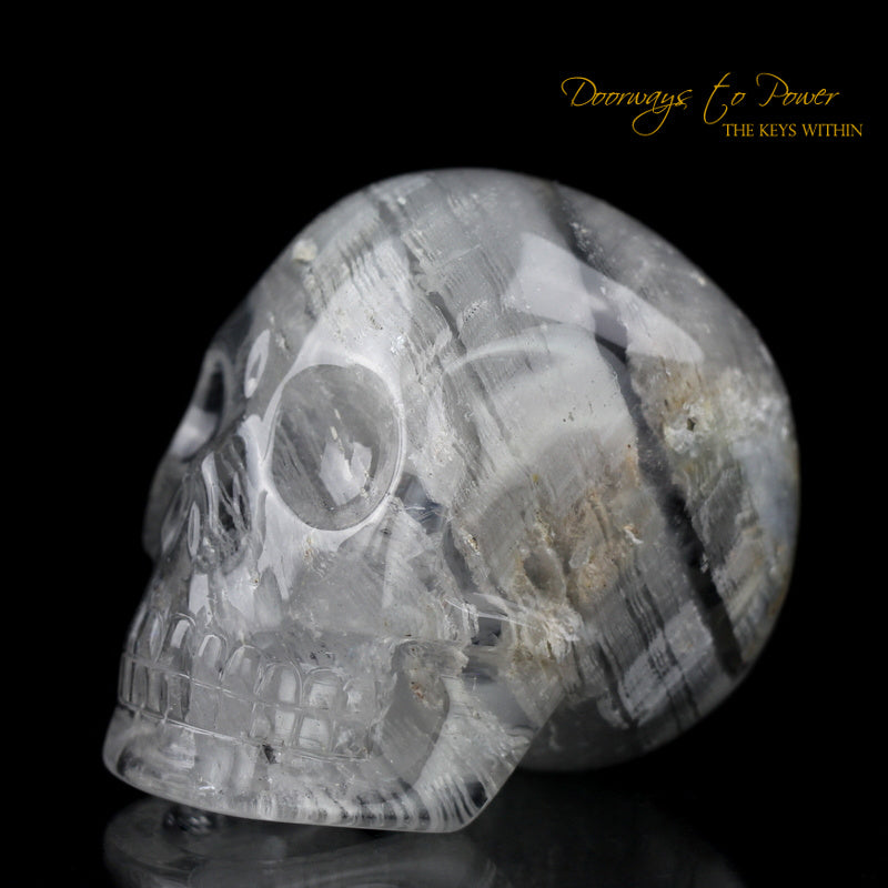 Actinolite Crystal Skull by Leandro De Souza