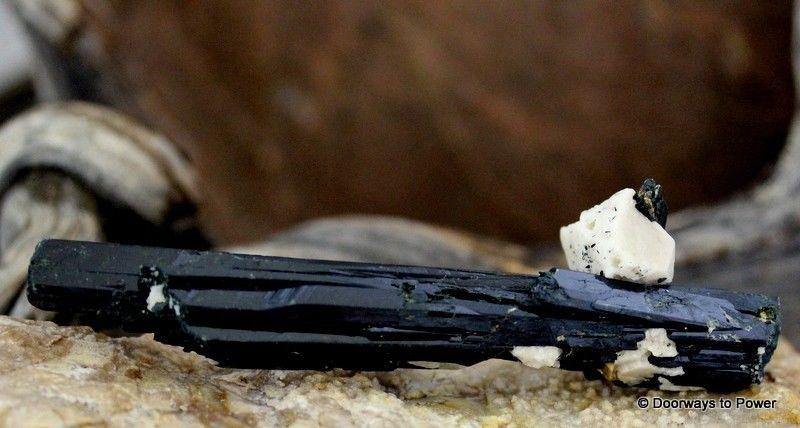 Aegirine Natural Crystal w/ Feldspar