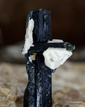 Aegirine Natural Crystal w/ Feldspar