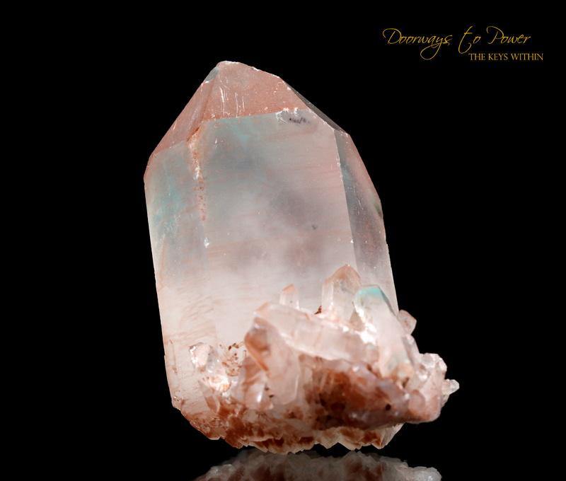 Ajoite in Quartz ET Record Keeper Crystal