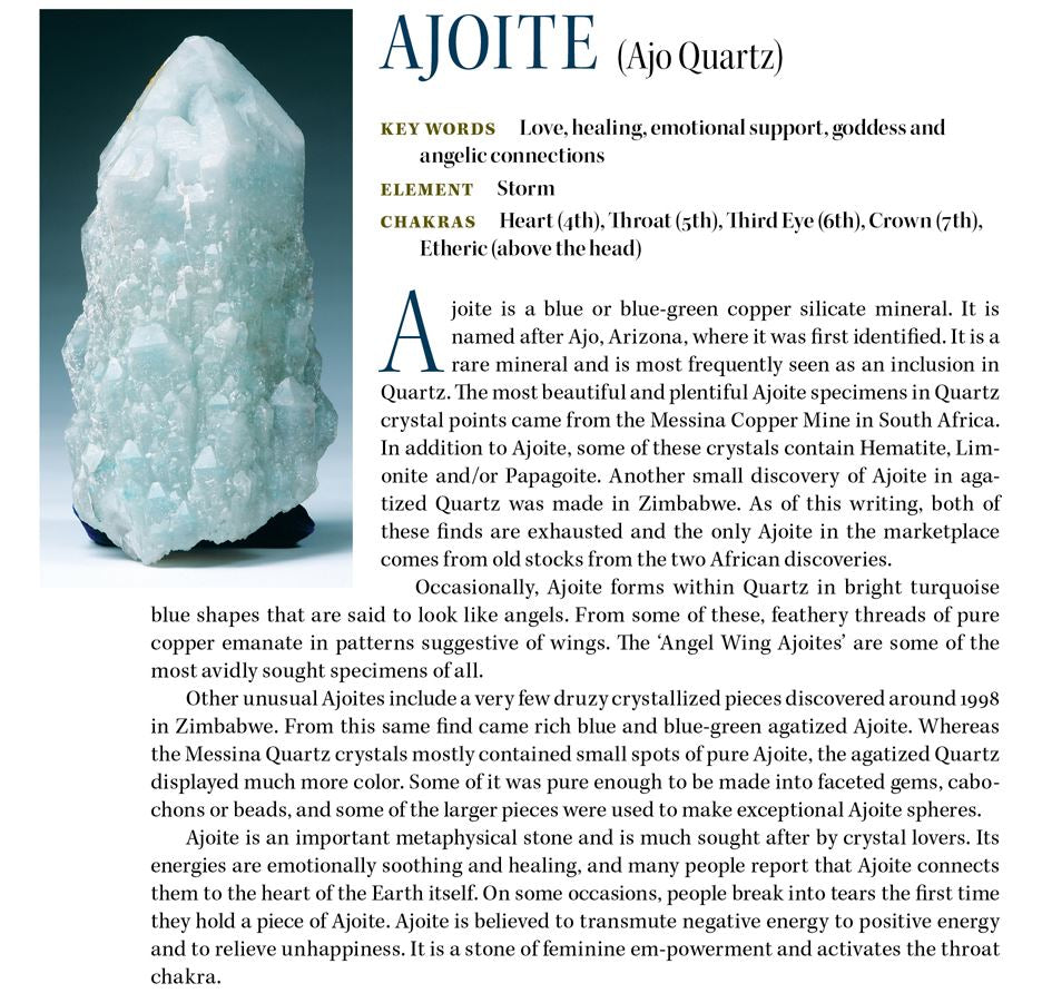 Ajoite Metaphysical Properties