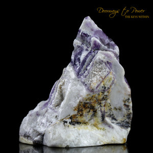 Amaranthine Crystal Altar Stone 'An udying flower of the earth'