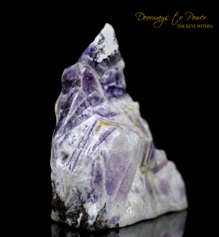 Amaranthine Crystal Altar Stone 'An udying flower of the earth'