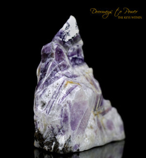 Amaranthine Crystal Altar Stone 'An udying flower of the earth'