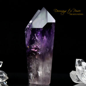 Amethyst Twin Quartz Crystal