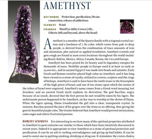 Amethyst Metaphysical Properties Book of Stones