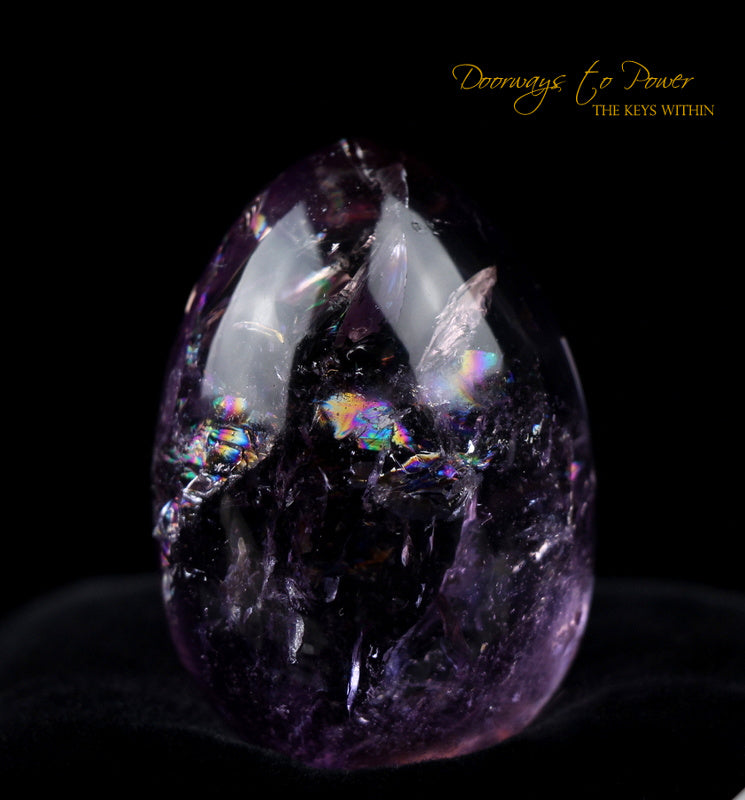 Ametrine Cosmic Egg Crystal