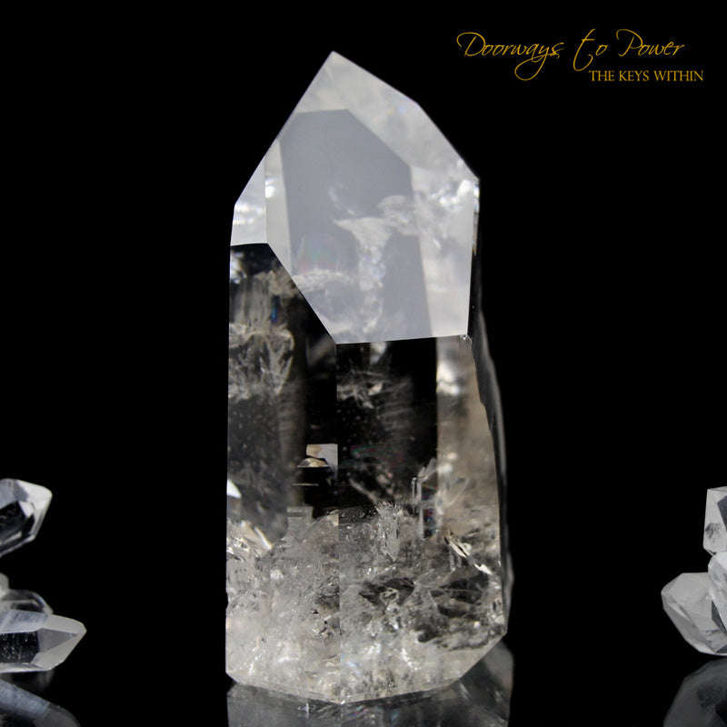 Golden Lemurian Seed Portal Time link Crystal