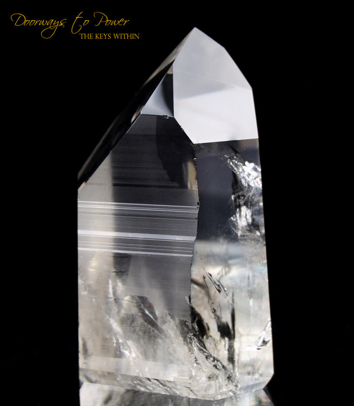 Golden Lemurian Seed Portal Time link Crystal