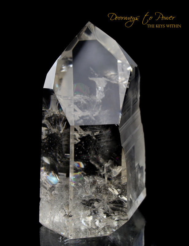 Golden Lemurian Seed Portal Time link Crystal